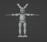 STL file Toy Bonnie Adorable FNAF 🐉・Model to download and 3D print・Cults
