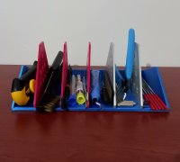 3D file Scissor Paint Rack 🎨・3D printable design to download・Cults