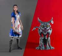 Alice Madness Returns Figure 3D Print Model 3D Printing Model