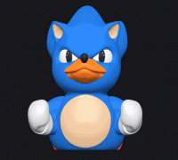 Super Sonic 3 Classic 3D model 3D printable