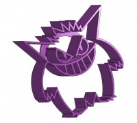 STL file POKEMON - VENOM GENGAR 🐉・3D printer model to download・Cults