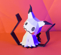 STL file Genesect Pokemon Lowpoly 🐉・3D printable model to download・Cults