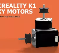 Foot Upgrade - Creality K1 Series by Henlor, Download free STL model