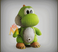 STL file Yoshi Capitalist 🍑・3D printable model to download・Cults