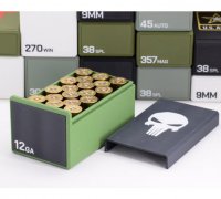 223/5.56 x 50 ammo box with a seal by Ctowns5, Download free STL model