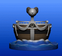 3D file One Piece Going Merry ship 🚢・3D print object to download・Cults