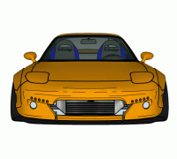 Fast & Furious Tokyo Drift - Réplique métal 1/43 Mazda RX7 1997