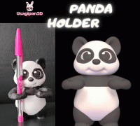 Panda Holder/Organizer by Aubrey