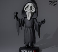STL file Halloween Ghostface bear 🎃・3D printer design to download・Cults