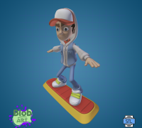 Subway surfers - Jake 2012 - Download Free 3D model by Richard Teste  (@richardteste) [78dc556]