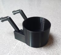 STL file GYRO CUP HOLDER FOR FIAT DUCATO, RENAULT BOXER AND
