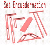 STL file Kit encuadernacion / Binding Kit / Set de reliure 📚・3D printing  model to download・Cults
