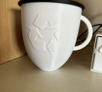 Mini Lavazza Espresso Cup With Espresso Cup With Coaster 3D model