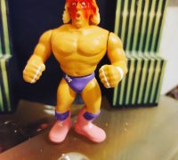 OBJ file wwf wwe aew ecw wcw retro・3D printer design to download・Cults