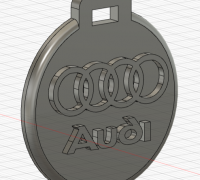 Porte clé Audi - VAG-CAR