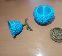 STL file Gura Gura No Mi Devil Fruit 😈・3D printer model to download・Cults