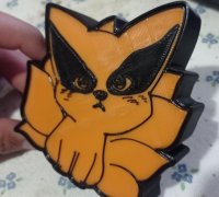 OBJ file Kurama, 9-tailed fox, Naruto 🦊・3D printer design to download・Cults