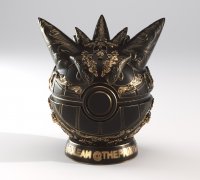 STL file Gengar - Pokemon 🐉・3D printable model to download・Cults