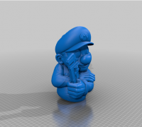 STL file Mario Kart - Bowser - (EASY TO PRINT - NO SUPPORT)・3D printing  template to download・Cults