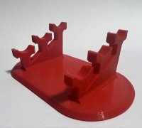3D Printed Wax Dab Pick Rest Mount by steven_dakh