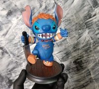 OBJ file Funko Stitch type doll - Disney 🎨・3D print model to