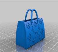 STL file Round LV Handbag candle・3D printable model to download・Cults