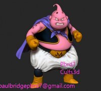 STL file Dragon ball - Majinn Buu 🐉・Model to download and 3D print・Cults