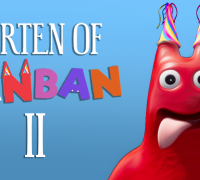 Garten Of Banban 2 Red Monster - Download Free 3D model by