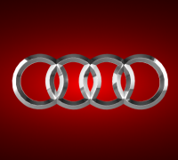 Audi logo by Cacti, Download free STL model