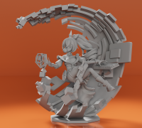 STL file March 7th from Honkai Star Rail ⭐・Template to download and 3D  print・Cults