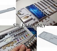 Free STL file Hobby organizer inserts 🧞‍♂️・3D printer design