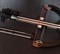 Mini crossbow gun (print-in-place) and (fully printable) by Ian, Download  free STL model