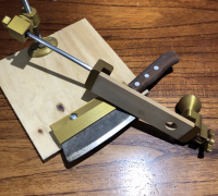 Simple knife sharpener for stones or sandpaper by rlasse, Download free  STL model