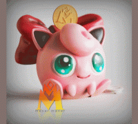 Jigglypuff 😍🔥 #pokemon #3dprinting #jigglypuff #multicolor