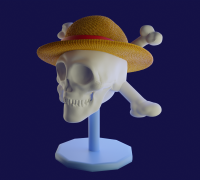 Free STL file light box one piece skull 📦・3D printer design to  download・Cults