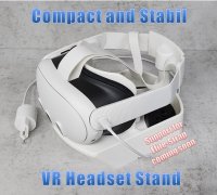 Kiwi Design Confort Head Strap Quest 2 to Quest 3 adapter by CBA3D, Download free STL model