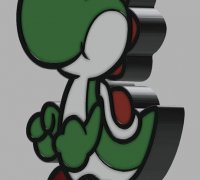 Free 3D file Egg Yoshi・3D printer model to download・Cults