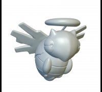 STL file POKEMON - MEGA LUCARIO 🐉・3D print object to download・Cults