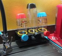 upside down bottle holder 3D Models to Print - yeggi