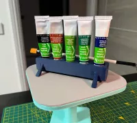 acrylic paint holder 3D Models to Print - yeggi