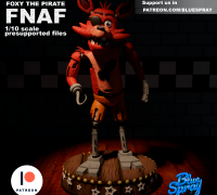 STL file Foxy ( FIVE NIGHTS AT FREDDY'S / FNAF ) 🎮・3D printable model to  download・Cults