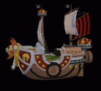 3D file One Piece Going Merry ship 🚢・3D print object to download