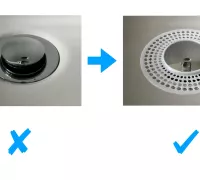 Sink/shower drain cleaner by Gaviols, Download free STL model