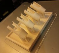 3D Printed Airbrush holder / stand by Jesper W.