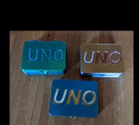 STL file UNO Card Case ♟・3D printing template to download・Cults