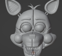 STL file Foxy Mask (FNAF / Five Nights At Freddy's) 🎃・3D printer