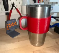 STL file Yeti-Compatible Thermos handle ☕・3D print design to download・Cults