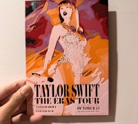 Archivo STL Taylor Swift Debut - Taylor Swift CD Stand 💽・Objeto imprimible  en 3D para descargar・Cults