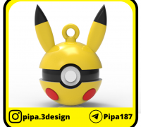 STL file POKEMON PIKACHU・Template to download and 3D print・Cults