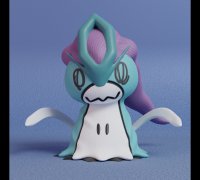 Pokemon - Mimikyu Raikou Entei and Suicune 3D model 3D printable